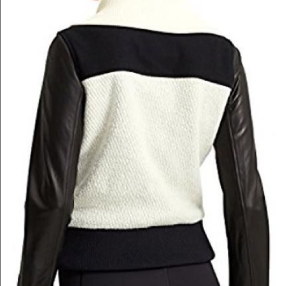 Derek Lam 10C Athleta collab.Sherpa fleece jacket. - Picture 4 of 7